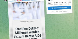 Beitragsbild des Blogbeitrags Covid-Impfung löst keine AIDS-Fälle aus! 