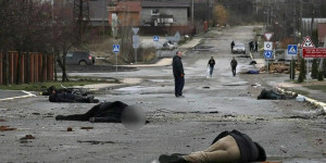 Beitragsbild des Blogbeitrags Butscha: Das russische Märchen der lebendigen Leichen