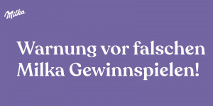 Beitragsbild des Blogbeitrags Milka selbst warnt nun vor: „Kostenlose Oster-Geschenkkörbe von Milka“