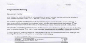 Beitragsbild des Blogbeitrags Massenhaft betrügerische Schreiben von KS Anwaltssozietät in Umlauf