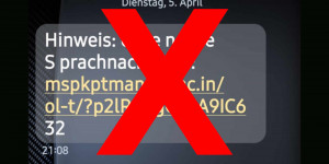 Beitragsbild des Blogbeitrags „Voicemail“ SMS mit Schadsoftware massenhaft im Umlauf!