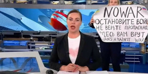Beitragsbild des Blogbeitrags Nach Protestaktion: Marina Owsjannikowa wird „Welt“-Korrespondentin