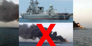 Beitragsbild des Blogbeitrags Bild zeigt nicht das getroffene russische Flaggschiff „Moskwa“