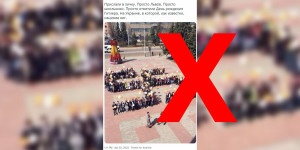 Beitragsbild des Blogbeitrags Nein, Schulkinder in der Ukraine feierten nicht Adolf Hitlers Geburtstag 