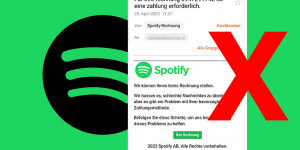 Beitragsbild des Blogbeitrags Spotify: Kriminelle versuchen, Ihr Konto zu übernehmen