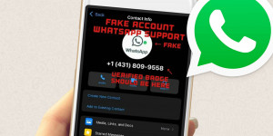 Beitragsbild des Blogbeitrags Vorsicht! Fake-Accounts als WhatsApp-Support unterwegs 