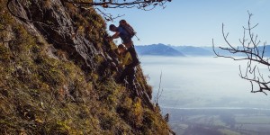 Beitragsbild des Blogbeitrags Hoher Kasten via Kastenwand – Schwindelerregende Wegsuche