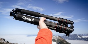 Beitragsbild des Blogbeitrags Leichtes Stativ für Outdoor-Einsatz: Rollei C5i Carbon im Test