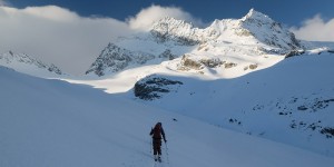 Beitragsbild des Blogbeitrags Skitour auf den Piz Buin (3312 m)
