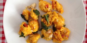 Beitragsbild des Blogbeitrags Aliciouslyvegan: Pumpkin gnocchi in sage butter 