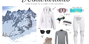 Beitragsbild des Blogbeitrags What to Pack: Ski Urlaub in den Bergen 