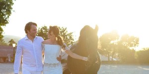 Beitragsbild des Blogbeitrags Lockere Gartenhochzeit und ein Hauch von Vintage