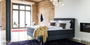 Beitragsbild des Blogbeitrags DAS BOXSPRINGBETT für frisch Verliebte – Brunobett