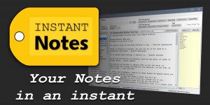 Beitragsbild des Blogbeitrags InstantNotes – the end of text note chaos