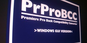 Beitragsbild des Blogbeitrags PProBCC – Adobe Premiere Project 2015.3 Compatibility Converter