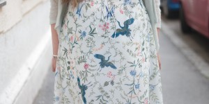 Beitragsbild des Blogbeitrags Florals meet Ruffles & Pregnancy Update #1