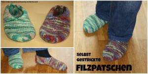 Beitragsbild des Blogbeitrags selbst.gemacht statt selbst.gekauft – Filzpatschen