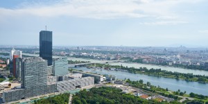 Beitragsbild des Blogbeitrags Der Donauturm – Wien von oben