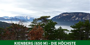 Beitragsbild des Blogbeitrags Kienberg (650 m) – die höchste Erhebung der Fischauer Vorberge
