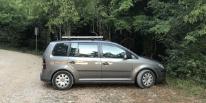 Beitragsbild des Blogbeitrags Meine VW Touran Mini Camper Abenteuer 2020 – Insel Rab und Insel Krk in Kroatien 