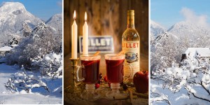 Beitragsbild des Blogbeitrags Lillet Winterdrinks – bei jeder SCHNEElage das Richtige im Glas
