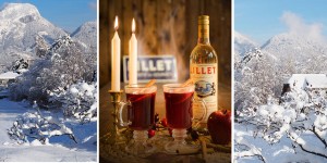 Beitragsbild des Blogbeitrags Lillet Winterdrinks – bei jeder SCHNEElage das Richtige im Glas 