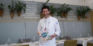 Beitragsbild des Blogbeitrags Fleischlos Grillen mit Paul Ivic, dem Himmelsstürmer im Tian experience taste 
