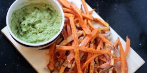 Beitragsbild des Blogbeitrags Süßkartoffel Pommes