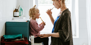 Beitragsbild des Blogbeitrags Zahngesundheit bei Kindern
