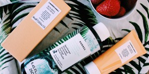 Beitragsbild des Blogbeitrags Sommer daheim: Korres und Comfort Zone