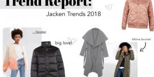 Beitragsbild des Blogbeitrags Trend Report: Jacken Trends 2018 
