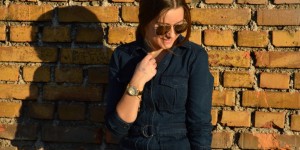 Beitragsbild des Blogbeitrags Denim dress & boots!