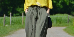 Beitragsbild des Blogbeitrags Carmenbluse & Maxirock!