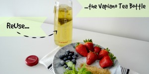 Beitragsbild des Blogbeitrags {DIY}: ReUse Vapiano Glasflasche - Peppe deinen Tee auf 