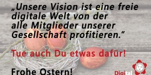 Beitragsbild des Blogbeitrags Frohe Ostern - und etwas zum Nachdenken!