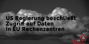 Beitragsbild des Blogbeitrags US Regierung beschließt CLOUD Act