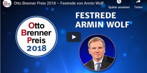 Beitragsbild des Blogbeitrags Armin Wolf: Bestandsaufnahme Demokratie und Medien