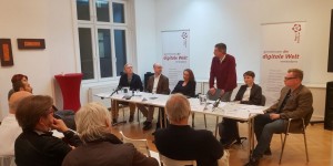 Beitragsbild des Blogbeitrags Nachlese Digitalk “Fake News & Hate Speech”