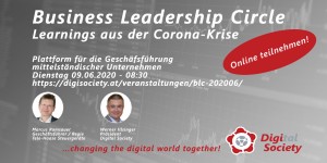 Beitragsbild des Blogbeitrags Business Leadership Circle: Plattform für die Geschäftsführung gestartet 