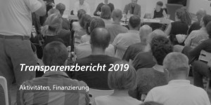 Beitragsbild des Blogbeitrags Transparenzbericht 2019