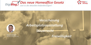 Beitragsbild des Blogbeitrags Was steht im neuen Homeoffice-Gesetz?