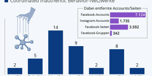 Beitragsbild des Blogbeitrags Facebook entfernt Minipulationsnetzwerke