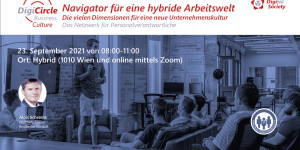 Beitragsbild des Blogbeitrags Nachlese DigiCircle Business Culture (09/2021)Navigator für eine hybride ArbeitsweltAlois Schrems – Resilience Consult