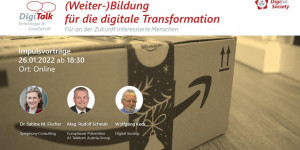 Beitragsbild des Blogbeitrags Nachlese DigiTalk 01/2022Lernen in der OrganisationWolfgang Keck 