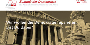 Beitragsbild des Blogbeitrags Wir wollen die Demokratie reparieren. Bist Du dabei?