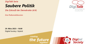 Beitragsbild des Blogbeitrags Nachlese DigiTalk “Saubere Politik (Compliance)”