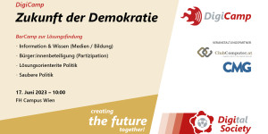 Beitragsbild des Blogbeitrags Unterstützung für das Barcamp “Zukunft der Demokratie” gesucht!