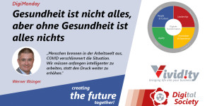 Beitragsbild des Blogbeitrags DigiMonday: Gesundheit ist nicht alles, aber ohne Gesundheit ist alles nichts