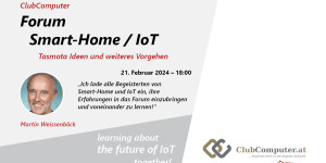 Beitragsbild des Blogbeitrags Forum SmartHome / IoT 