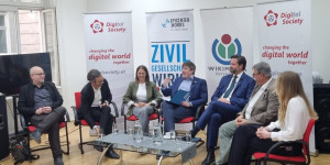 Beitragsbild des Blogbeitrags Nachlese DigiTalk / Netzpolitischer Abend zur EU-Wahl